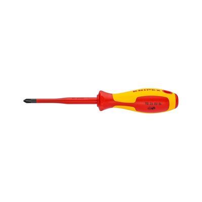 Викрутка KNIPEX з хрестовим шліцом Pozidriv VDE (98 25 01 SL)
