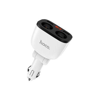 Зарядное устройство HOCO HOCO Z28 Power ocean 2xUSB + display White (6957531091967)