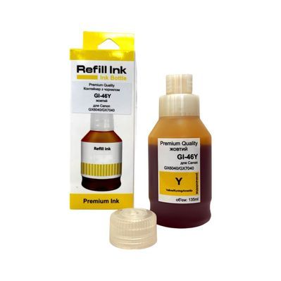 Чорнило Premium Quality Canon GI-46 135мл Yellow (70264935)