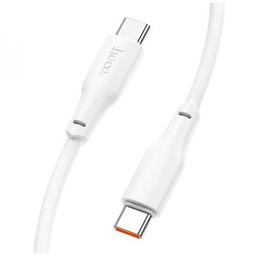 Дата кабель USB-C to USB-C 1.0m 100W TPE X93 white HOCO (6931474790712)