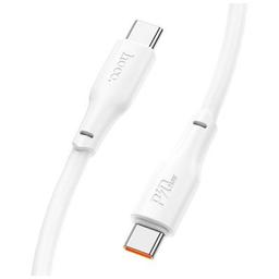 Дата кабель USB-C to USB-C 1.0m 240W TPE X93 white HOCO (6931474790736)