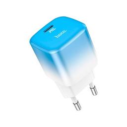 Зарядний пристрій HOCO C101A USB-C PD20W Ice Blue (6931474769374)