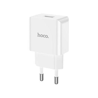 Зарядное устройство HOCO C106A Leisure USB 10.5W White (6931474783882)