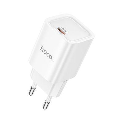 Зарядний пристрій HOCO C148A Charm USB-C PD30W White (6942007630306)