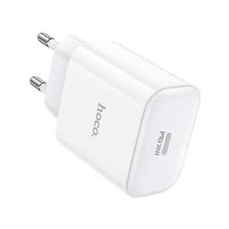 Зарядное устройство HOCO C76A Pro Majestic USB-C PD30W White (6942007616300)