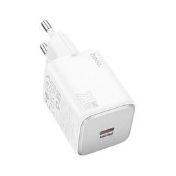 Зарядное устройство HOCO N40 Mighty USB-C PD20W White (6942007616973)