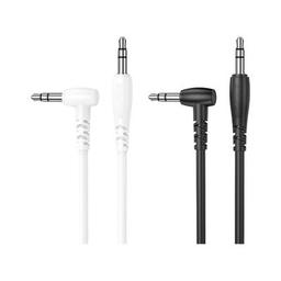 Кабель мультимедийный 3.5mm M to 3.5mm M 1.0m black BOROFONE (6974443382167)