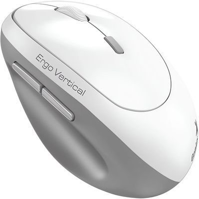 Мишка Genius Ergo 8350S AI Silent Wireless White/Grey (31030041401)