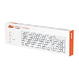 Клавиатура 2E KS260 106key Wireless UA White (2E-KS260WWH_UA)