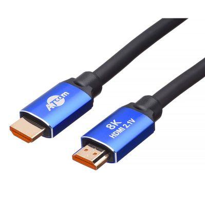 Кабель мультимедийный HDMI M to HDMI M 1.0m V2.1 Atcom (88801)