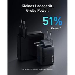 Зарядное устройство Anker GaNPrime 67W 2xUSB-C PD + 1xUSB-A Black (A2669313)