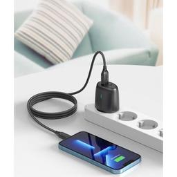 Дата кабель USB-C to Lightning 1.0m 27W braided XO (NBQ236A_Black)