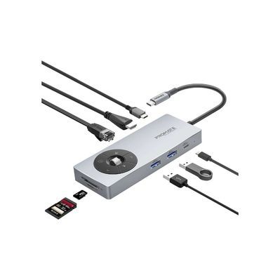 Концентратор Promate USB-C 14-in-1 Promate comandhub-pro (comandhub-pro)