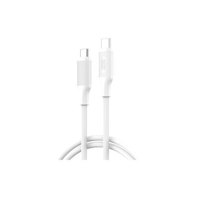 Дата кабель USB-C to USB-C NBQ265B-CC white XO (NB-Q265B-CC.white)
