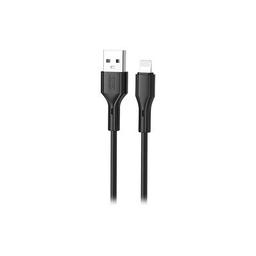 Дата кабель USB 2.0 AM to Lightning NB230-AI black XO (NB230-AI.black)