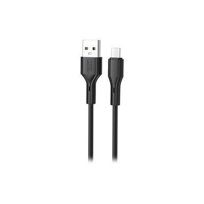 Дата кабель USB 2.0 AM to USB-C NB230-AC black XO (NB230-AC.black)