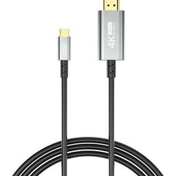 Кабель мультимедійний USB-C to HDMI M 1.8m XO (GB019-CHDMI.tranish)