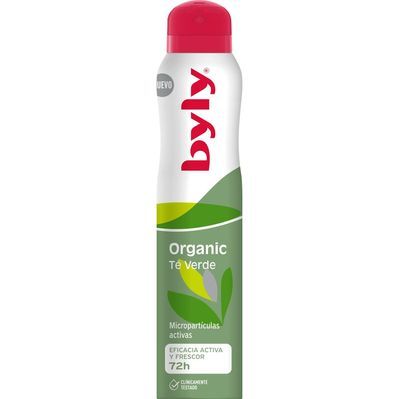 Дезодорант Byly Organic З м’ятою та зеленим чаєм 200 мл (8411104004528)