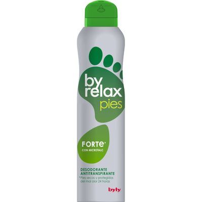 Антиперспірант Byly Для ніг Byrelax Forte Захист 24 години З мікротальком від поту та запаху 200 мл (8411104005471)