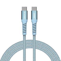 Дата кабель USB-C to USB-C 1.2m Magnetic 100W blue Verbatim (31856)