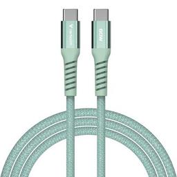 Дата кабель USB-C to USB-C 1.2m Magnetic 60W green Verbatim (31864)