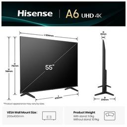 Телевізор Hisense 55A6Q