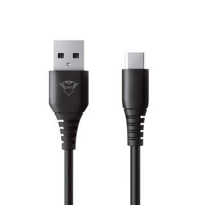 Дата кабель USB 2.0 AM to USB-C 3.0m GXT 226 for PS5 black Trust (24168_TRUST)