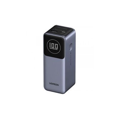 Батарея універсальна Ugreen 12000mAh 100W PD, QC, USB-A, USB-С in/out Grey (PB724) (35526B)