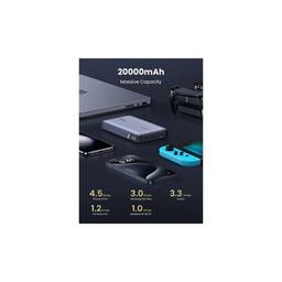 Батарея универсальная Ugreen 20000mAh 100W PD, QC, USB-A, 2xUSB-С Grey (PB720) (25188)