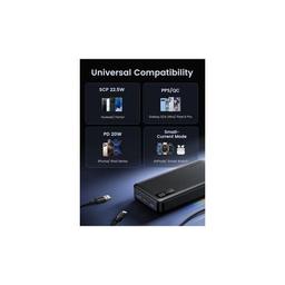 Батарея универсальная Ugreen 20000mAh 22,5W PD, 2хUSB-A, 2xUSB-C Black (PB312) (25683)