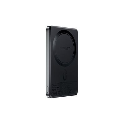 Батарея універсальна Acefast Magnetic Wireless 5000mAh 18W PD, QC/3.0, QI 7.5W, ультра тонкий, M8 Bllack (6974316283386)