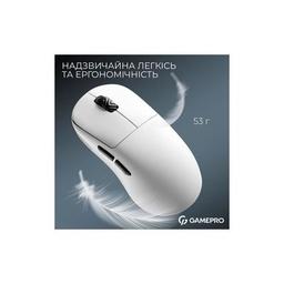 Мышка GamePro Asgard Loki Wireless/USB White (GM022W)