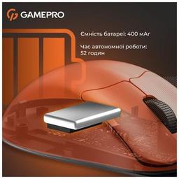 Мышка GamePro Genesis Avenger Wireless/Bluetooth/USB Orange (GM096O)