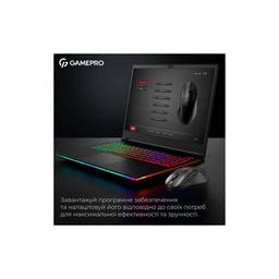 Мышка GamePro Asgard Surt Wireless/Bluetooth/USB Black (GM017B)