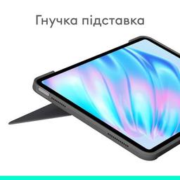 Чехол для планшета Logitech Combo Touch for iPad Air 13-inch (M2) OXFORD GREY - US (L920-012618)