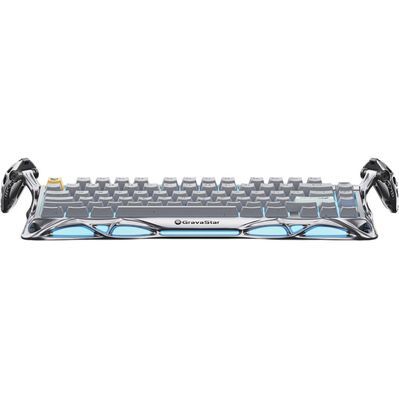Клавіатура GravaStar Mercury K1 Pro TKL Wireless/Bluetooth/USB UA Grey (GSK1PRO_GRY)