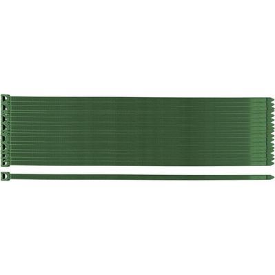 Стяжка Neo Tools 50шт, пластик, 7.6х380мм, зелена (15-971)