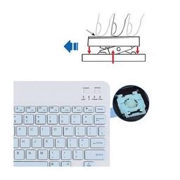 Клавиатура BeCover (245х150 мм) Bluetooth UA Light Blue (713407)