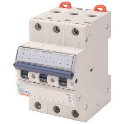 Автоматический выключатель GEWISS 3-п. 63A 6kA С (GW92073)