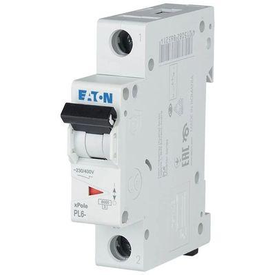 Автоматический выключатель Eaton 1-п. М1 С 6А PL6 6кА