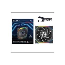 Кулер для корпуса Lian Li Uni Fan SL WIRELESS LCD Reverse, 120-1 (G99.12RSLLCD1W1B.00)