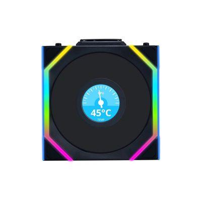 Кулер для корпуса Lian Li Uni Fan SL WIRELESS LCD Reverse, 120-1 (G99.12RSLLCD1W1B.00)