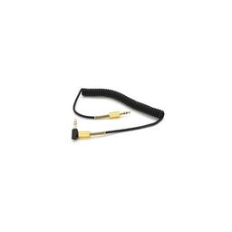 Кабель мультимедийный 3.5mm M to 3.5mm M 1.0m black VEGGIEG (YT-AUXGJ(M)/(M)-AWS-2)