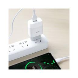 Зарядное устройство HOCO C72A USB + cable USB to USB-C 10.5W White (Hoco C72AW/Tc)