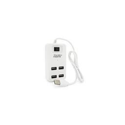 Концентратор Voltronic USB 2.0 to 4xUSB with power switch white (YT-HWS4-W)