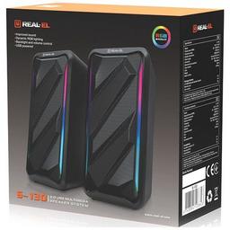 Акустична система REAL-EL S-130 USB Black (EL121100018)