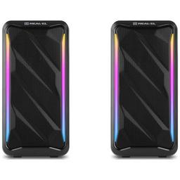 Акустична система REAL-EL S-130 USB Black (EL121100018)