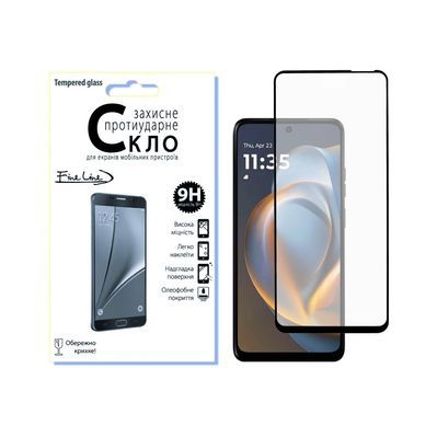 Скло захисне Fine Line Full Glue Motorola G05 Black (FL-TGFG-396)