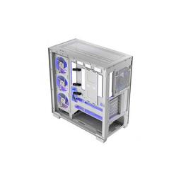 Корпус Modecom VOLCANO STELLAR ARGB MIDI 5x120mm fans WHITE (AT-STELLAR-5F-ARGB-20)