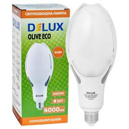 Лампочка Delux OLIVE ECO 40Вт E27 6500K 230В (90023325)